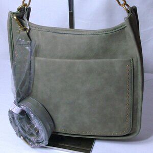Style & Co Stud Crossbody bag Hazy Sage New with tags